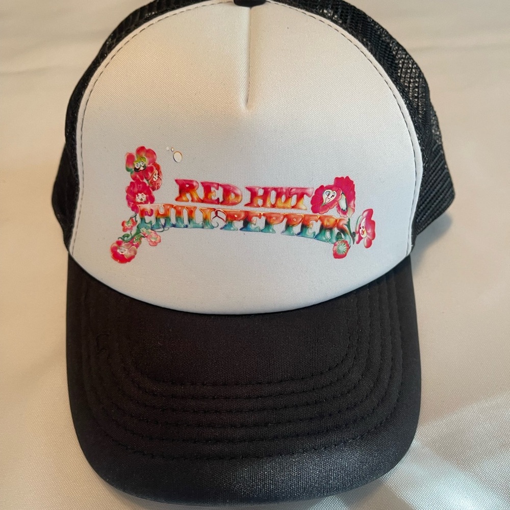Red Hot Chili Peppers 2023 VIP Exclusive Trucker Hat – Tour Merch Snapback Cap